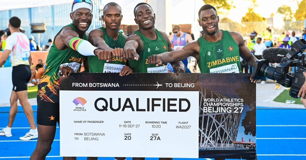 Zimbabwe Relay Team Storm into World Relays Final on 1 May, Secure 2027 World Championships Qualification