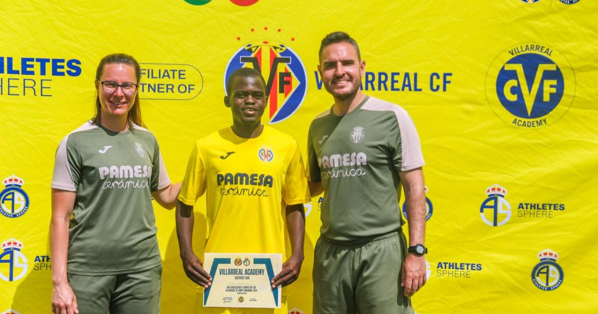 Zim Youngster Leon Mukono Earns Life-Changing Villarreal Trial Invitation