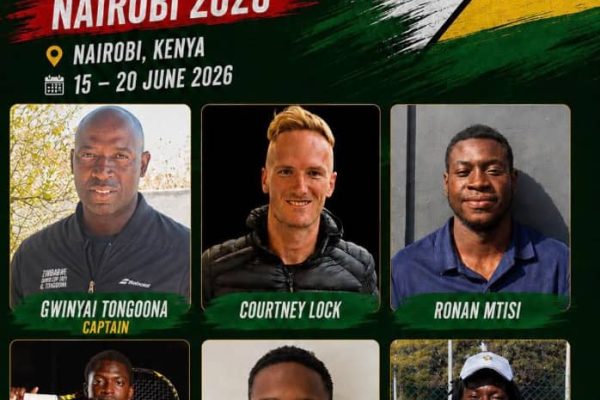 Team Zimbabwe Names Squad for 2026 Davis Cup in Nairobi