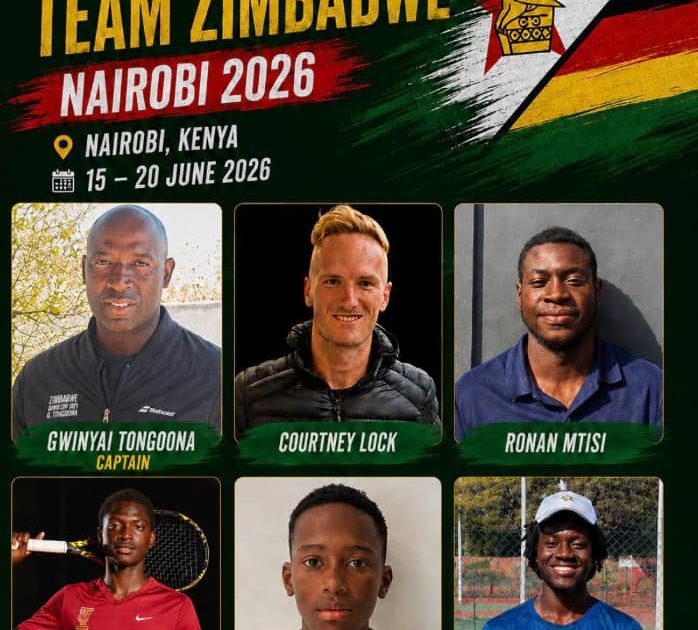 Team Zimbabwe Names Squad for 2026 Davis Cup in Nairobi