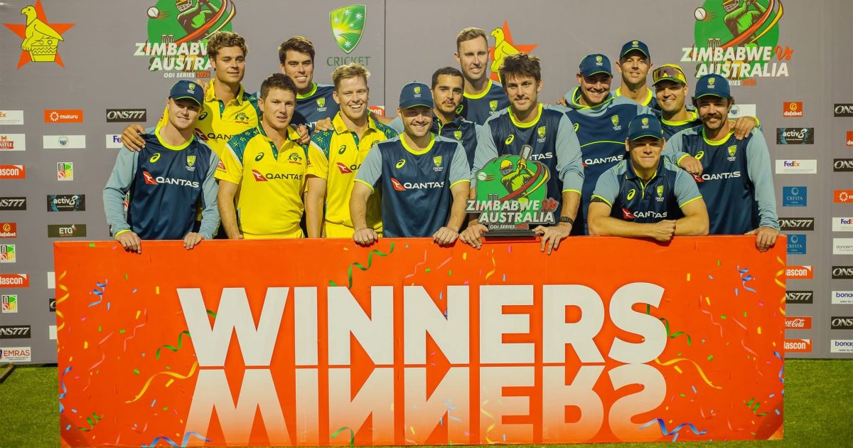 Zimbabwe Fall One Wicket Short As Australia Complete 3-0 ODI Sweep