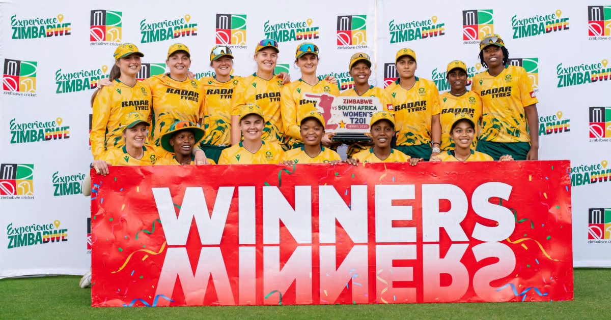 Zimbabwe Women Fall 14 Runs Short As South Africa Complete 5-0 Sweep